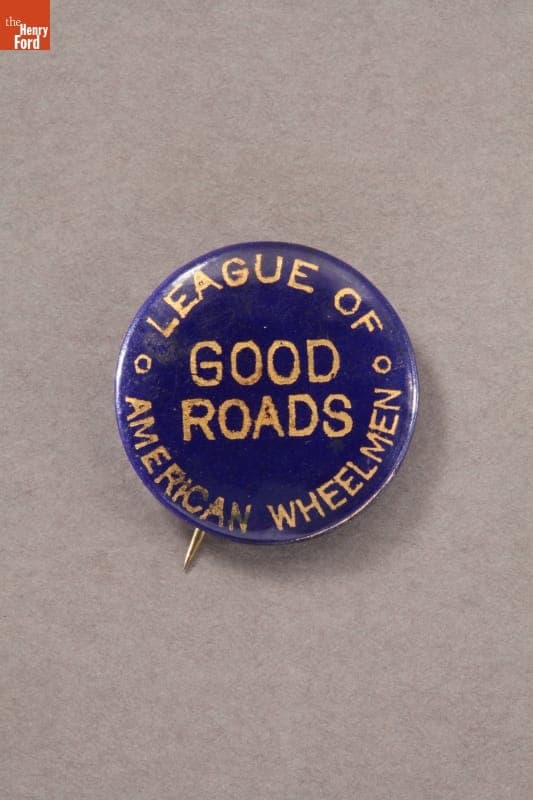 League of American Wheelmen Lapel Pin, circa 1900