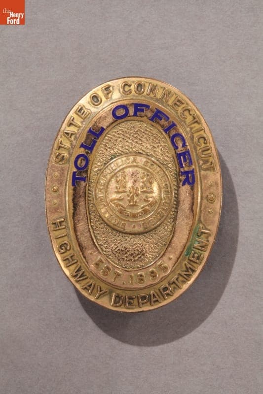 Toll Collector's Badge, circa 1980