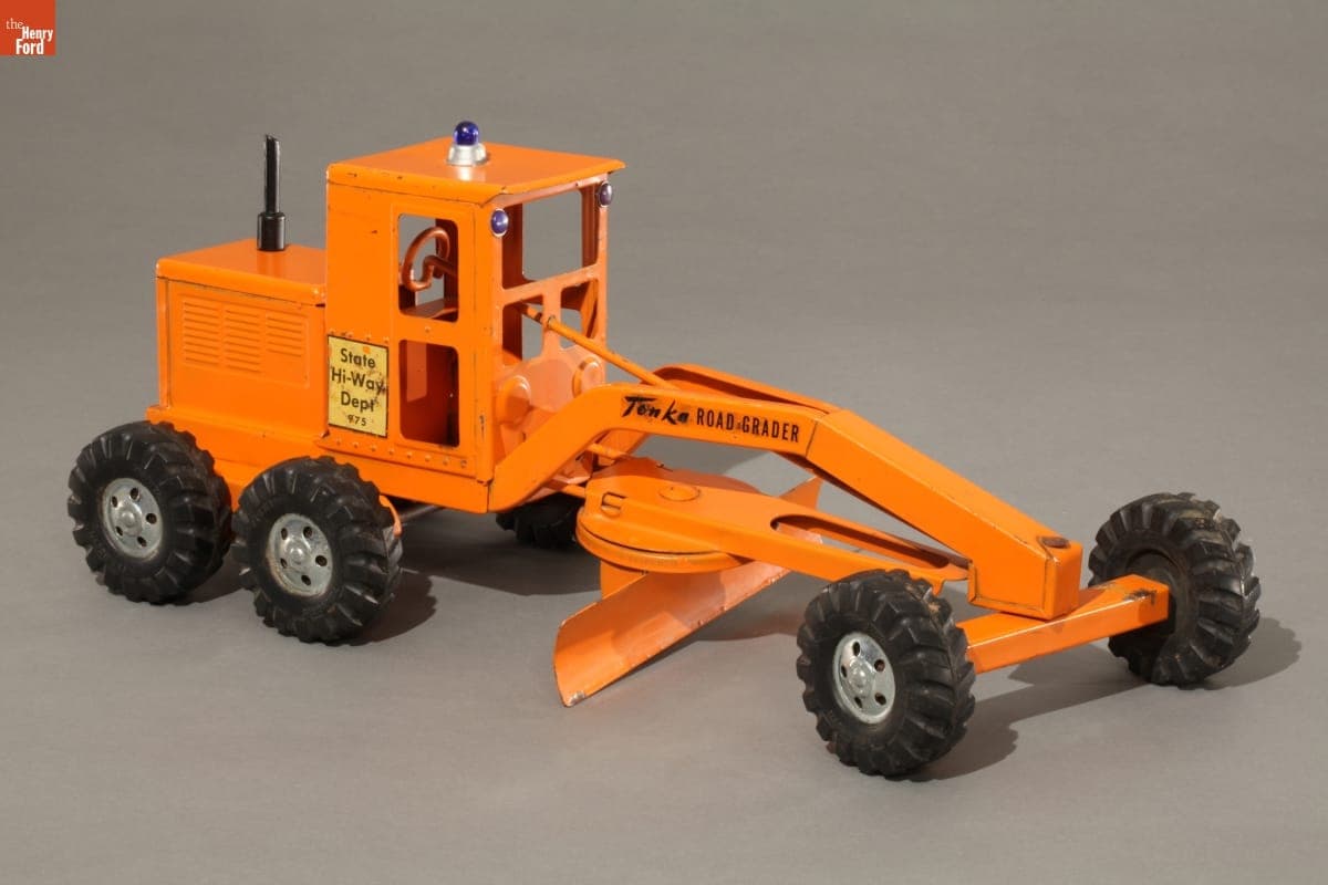 Tonka Road Grader Toy, 1955-1960