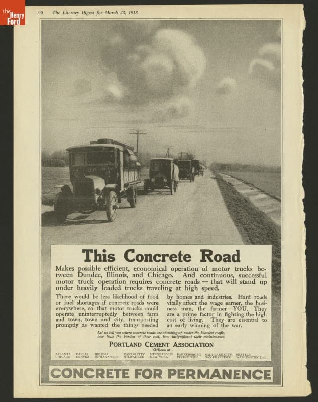 "This Concrete Road," Portland Cement Association, 1918