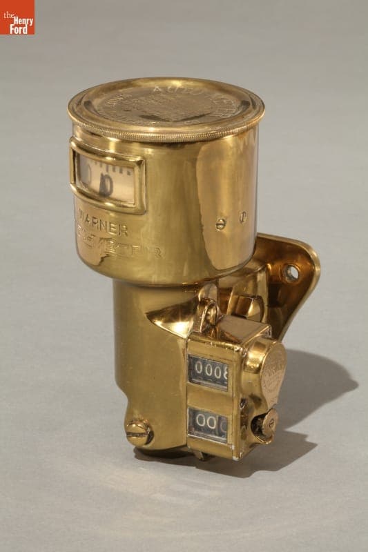 Warner Auto-Meter Speedometer, 1908