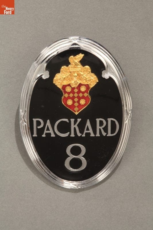 Packard 8 Radiator Emblem, circa 1935