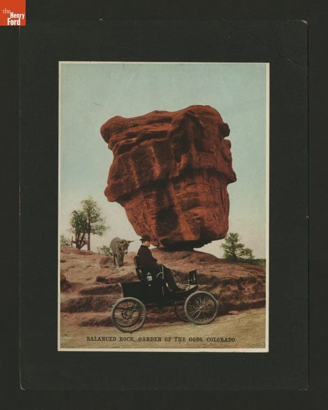 Balanced Rock, Garden of the Gods, Colorado, circa 1901