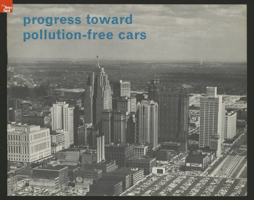 General Motors Publication, "Progress toward pollution-free cars," 1970