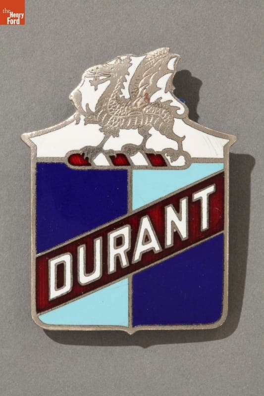Durant Autombile Emblem, circa 1930