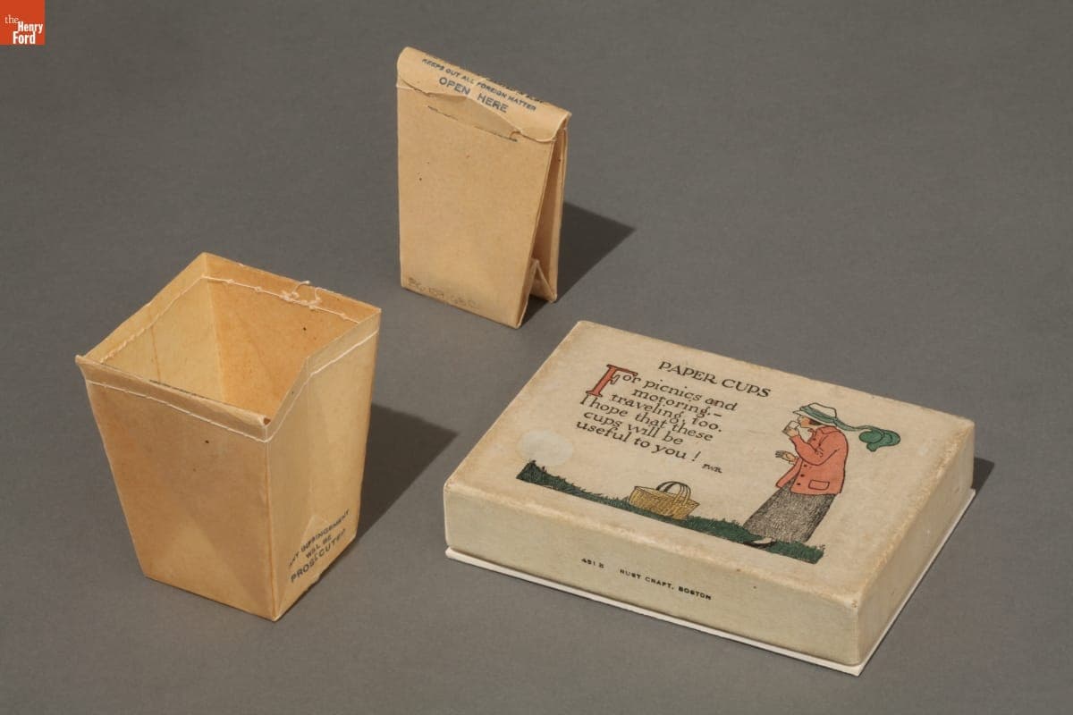 Collapsible Cup Set, circa 1920