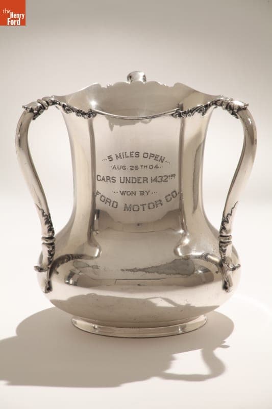 Automobile Racing Trophy Won by Frank Kulick Driving a Ford, 1904