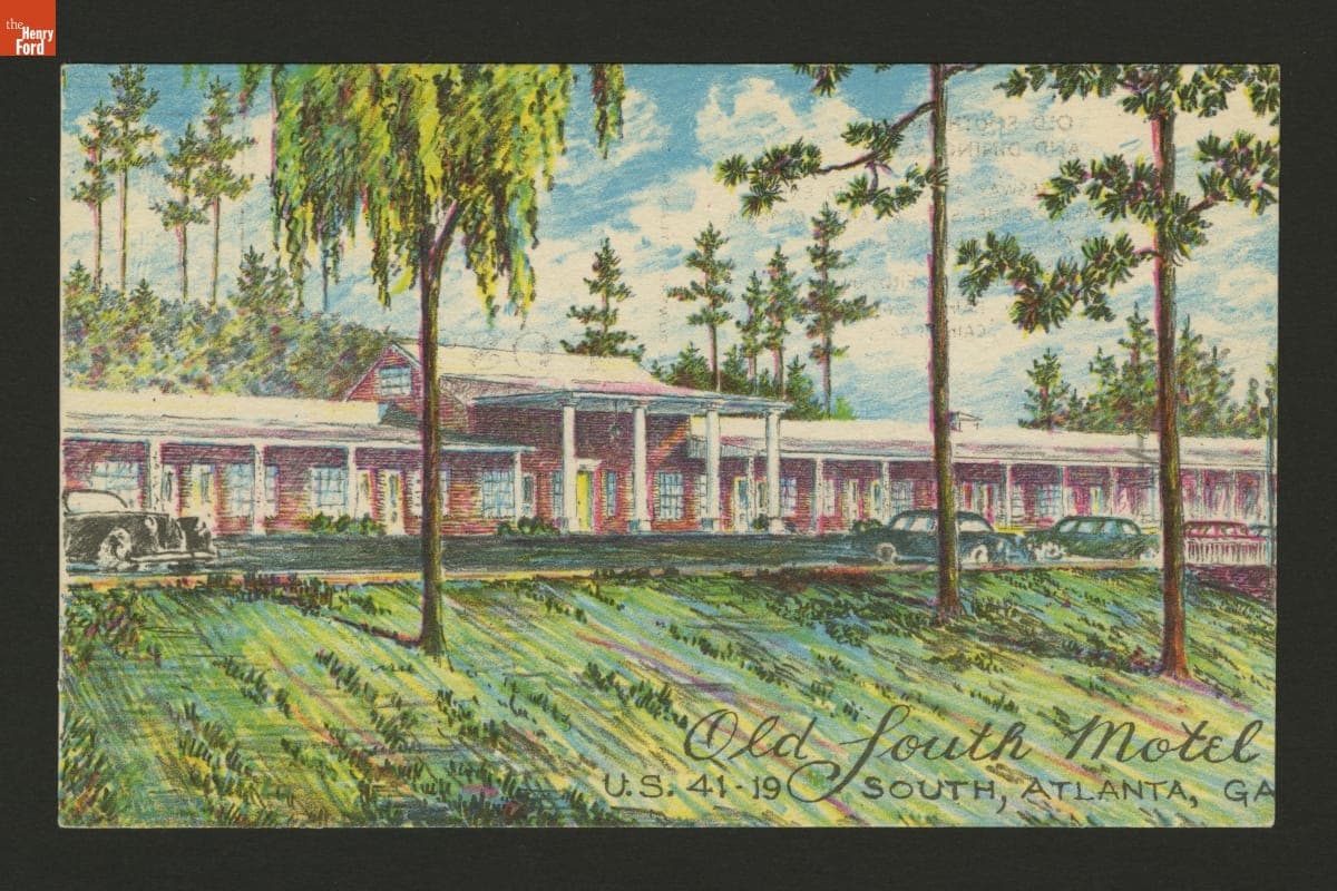 Old South Motel, Atlanta, Georgia, circa 1960