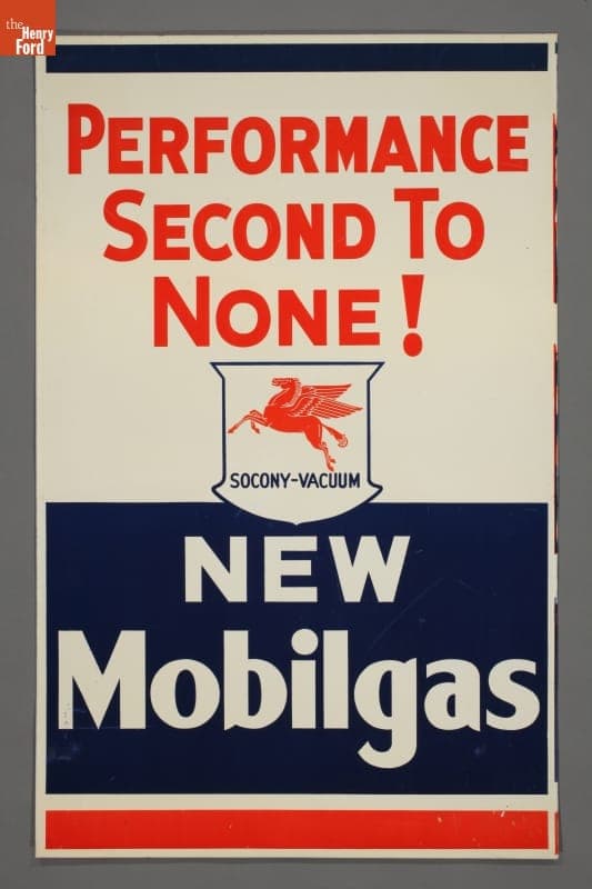 Mobilgas Sign, 1940-1959