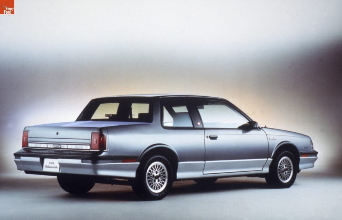 Press Release Photo of a 1986 Oldsmobile Ciera GT