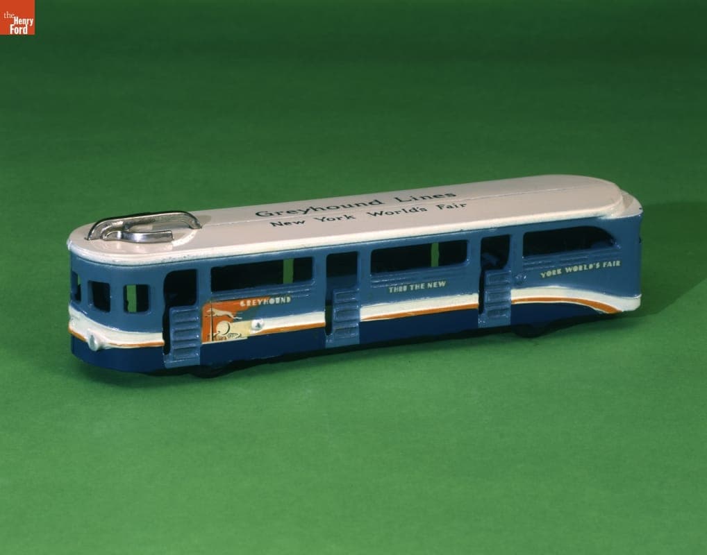New York World's Fair Souvenir Toy Bus, 1939