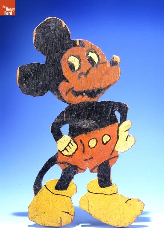 Mickey Mouse Toy Cutout, 1933-1938