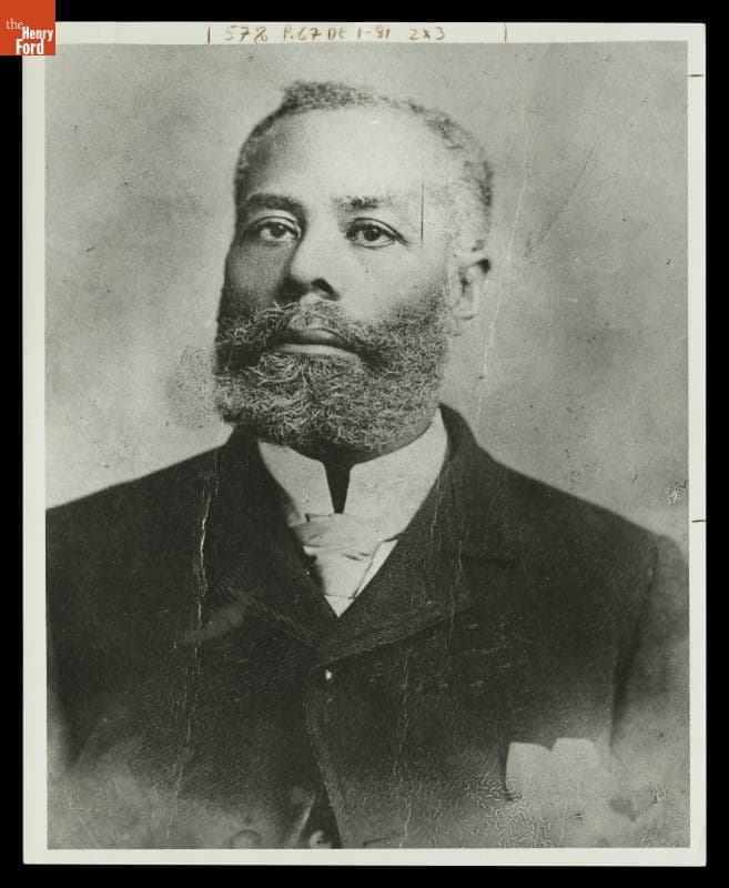Portrait of Elijah McCoy, circa 1895