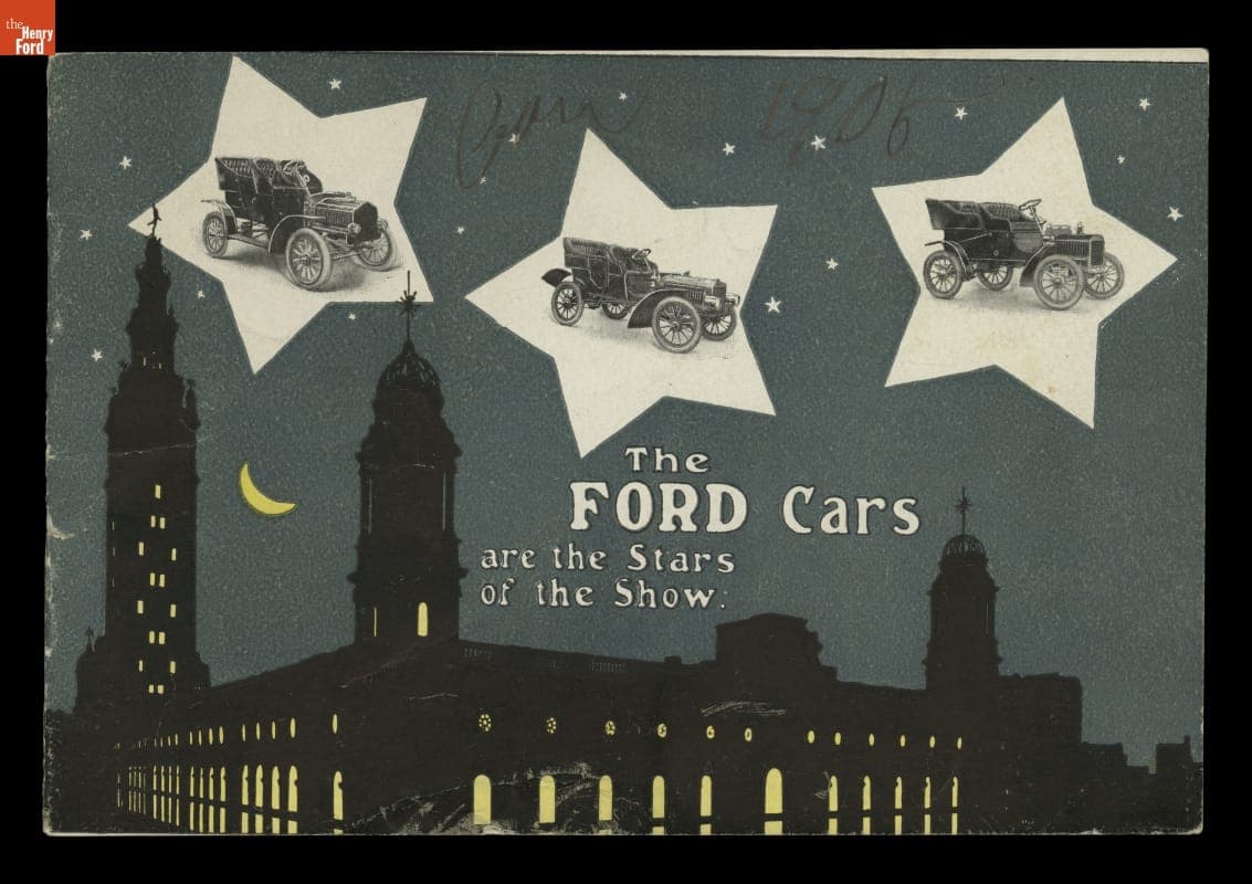 Sales Brochure, "The Ford Cars are the Stars of the Show," 1905