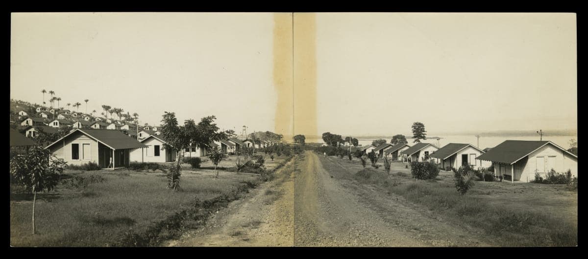 Fordlandia Houses on Riverside Avenue, Boa Vista, Brazil, 1933