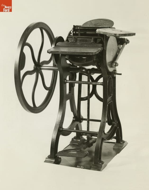 Gordon Job Press, circa 1865