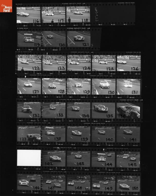 Ford Mark IV Car at the 24 Hours of Le Mans Race, June 1967