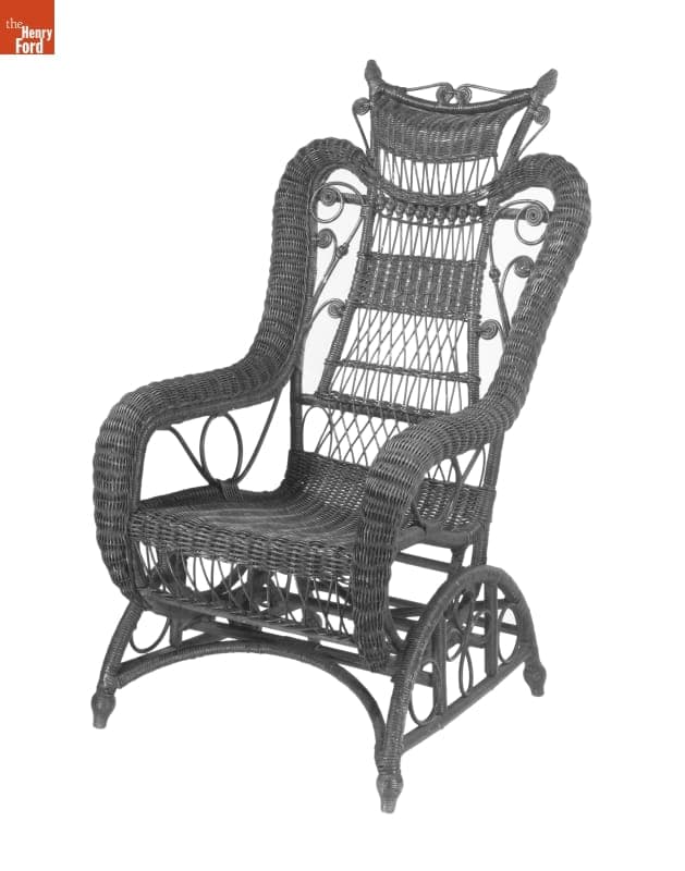 Wicker Rocking Chair, 1885-1910