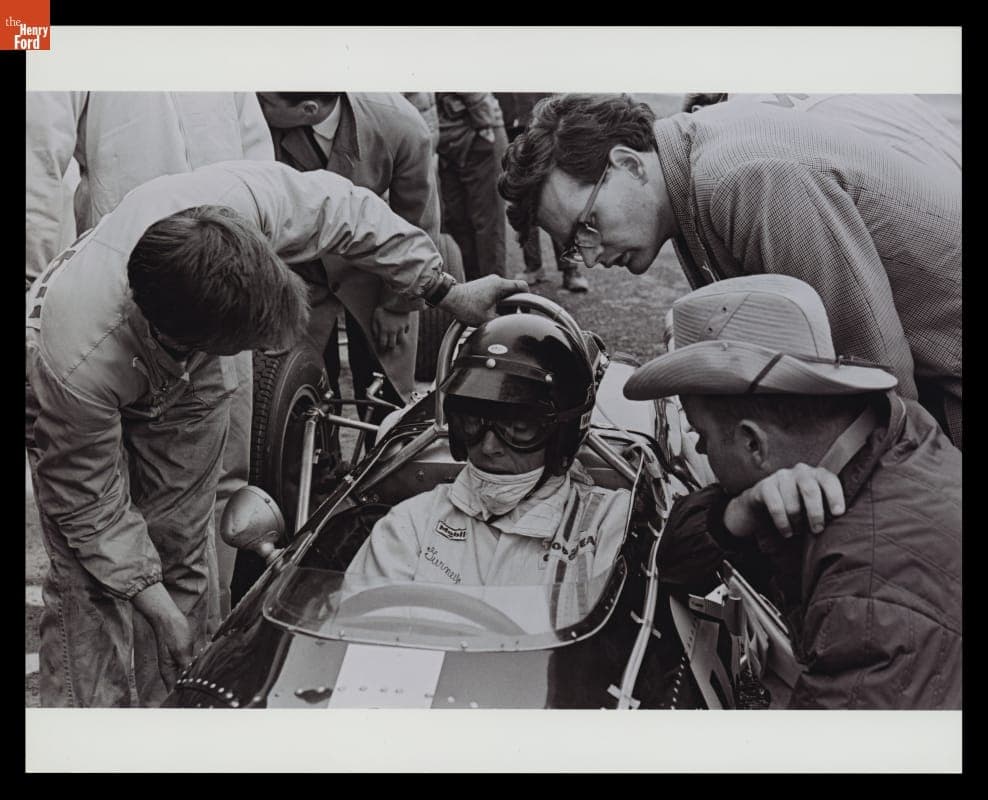 Dan Gurney in AAR Eagle at United States Grand Prix, Watkins Glen, New York, October 1, 1967