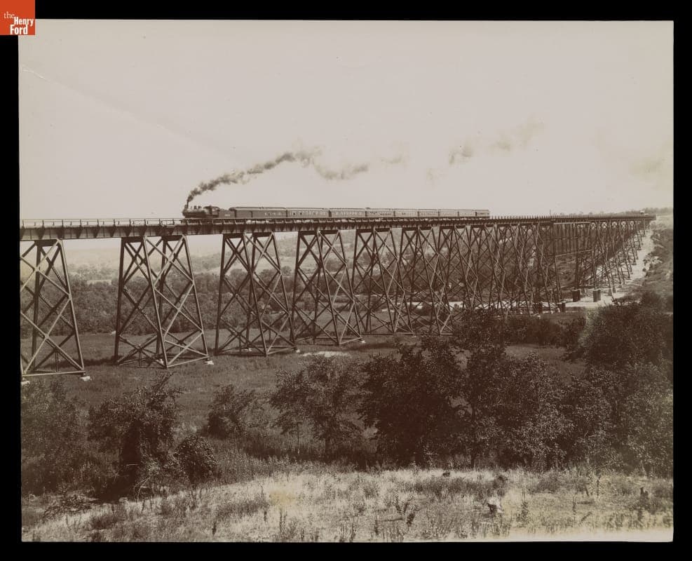 Chicago & Northwestern Railway Viaduct over Des Moines River, Boone, Iowa, 1901