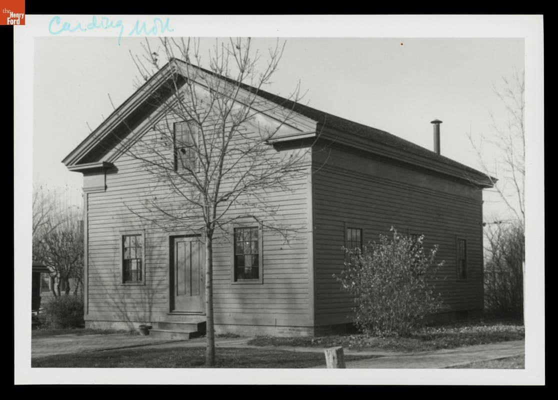 Plymouth Carding Mill (now Gunsolly Carding Mill) in Greenfield Village, 1976