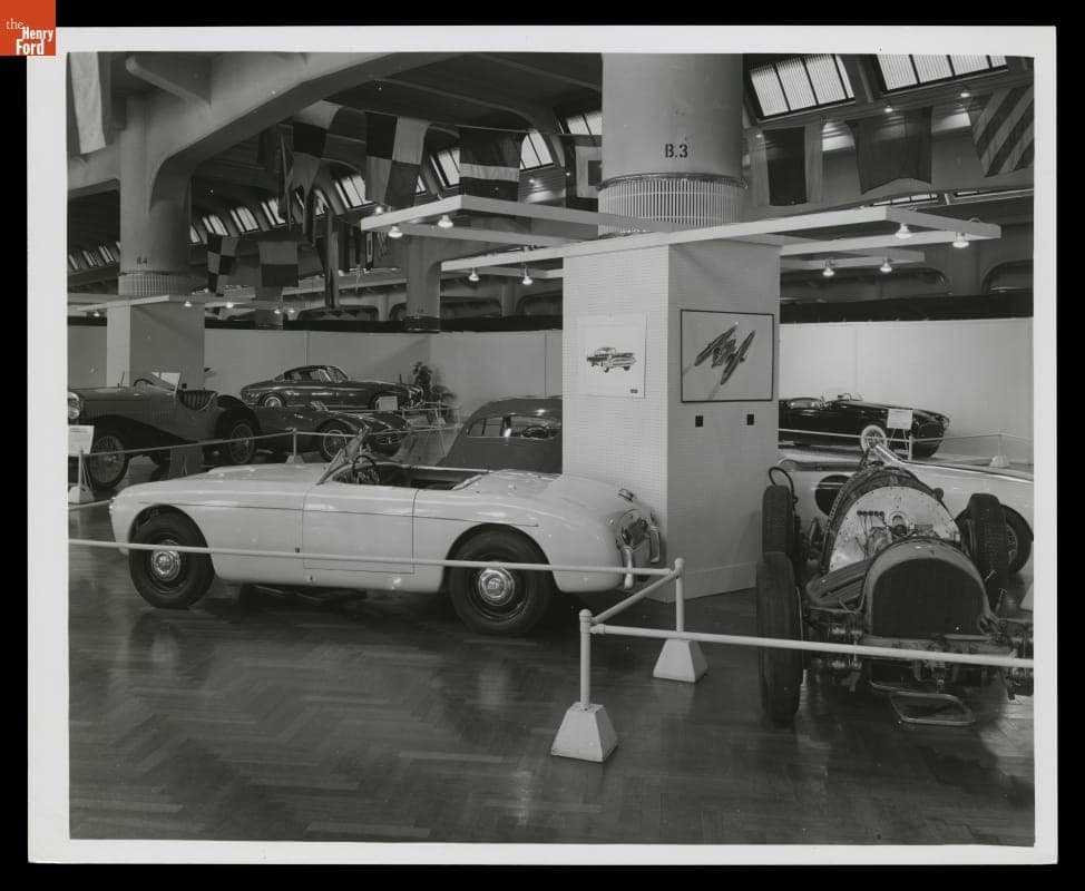 Sports Cars Internationale Exhibit in Henry Ford Museum, 1955