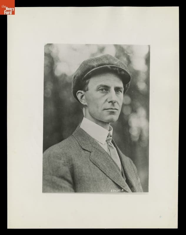 Portrait of Wilbur Wright, Le Mans, France, 1908