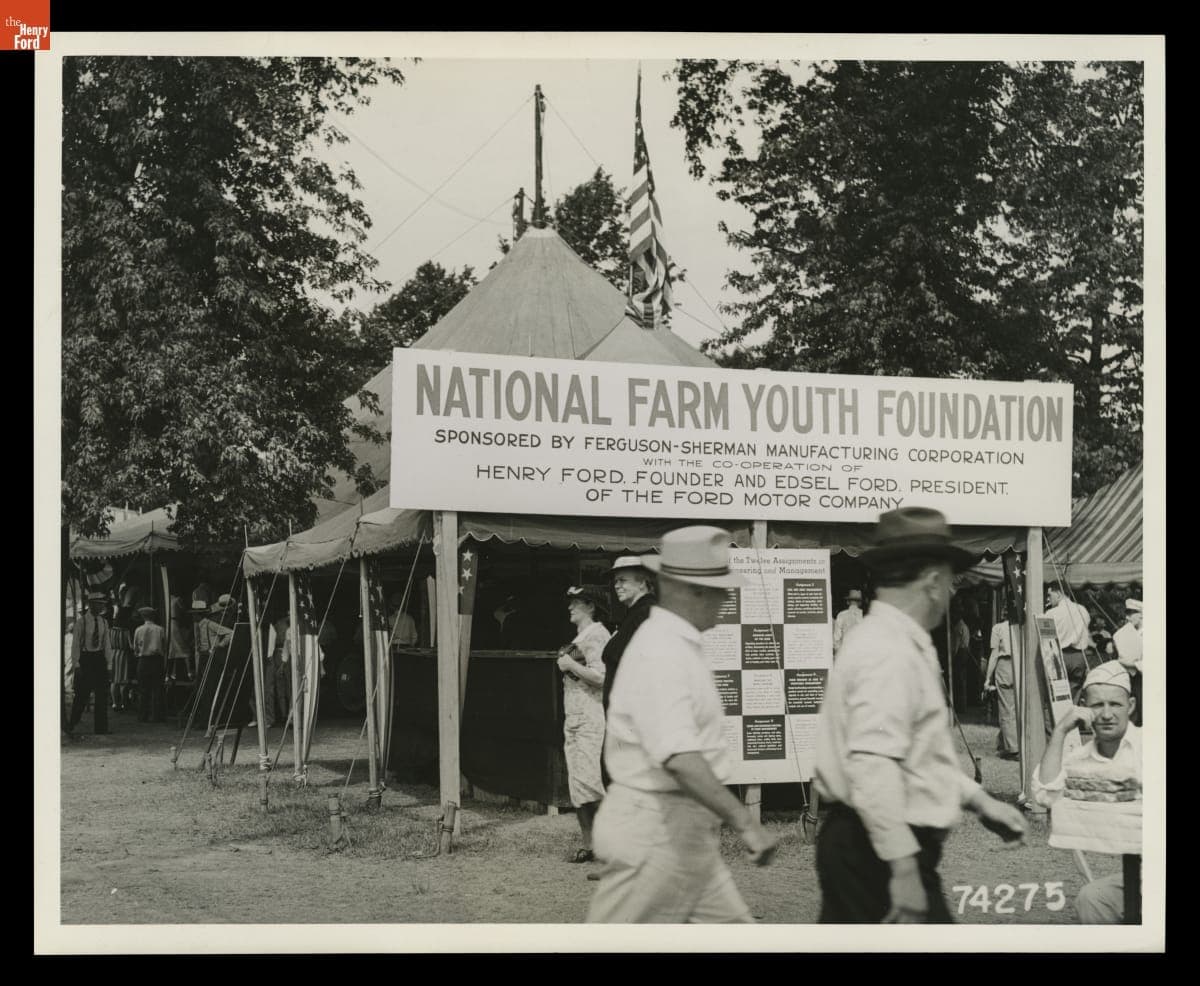 National Farm Youth Foundation Booth at the Ohio State Fair, Columbus, Ohio, September 6, 1940