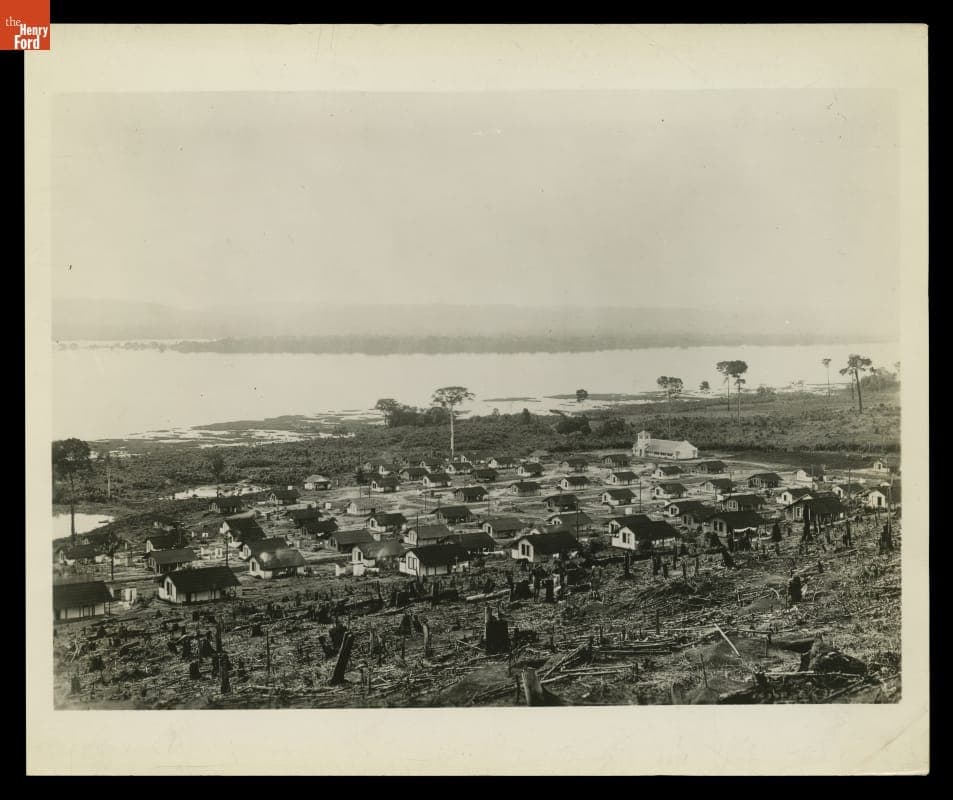 Employee Housing at Fordlandia, Brazil, 1930-1931