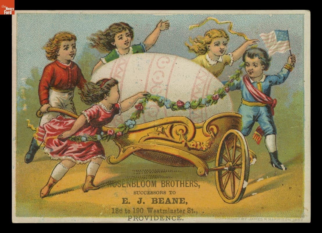 Trade Card for Rosenbloom Brothers, Providence, Rhode Island, 1882