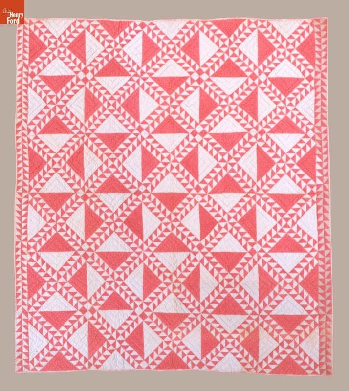 Lady of the Lake Quilt, circa 1895