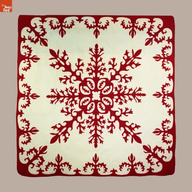 Rain of Honolulu Quilt by Marie Robertson, 1974