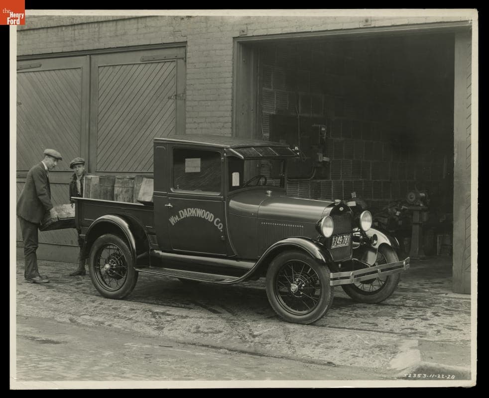 1929 Ford Model A Pickup Truck Used by Wm. Darkwood Co.