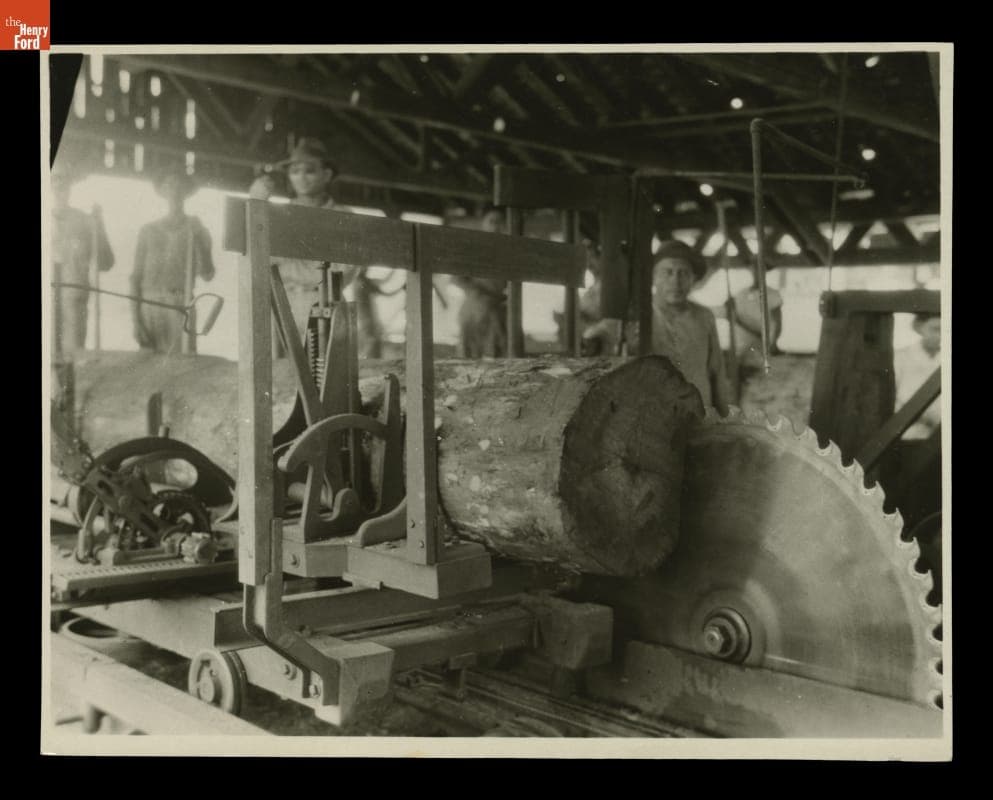 Sawmill, Fordlandia, Brazil, January 1930