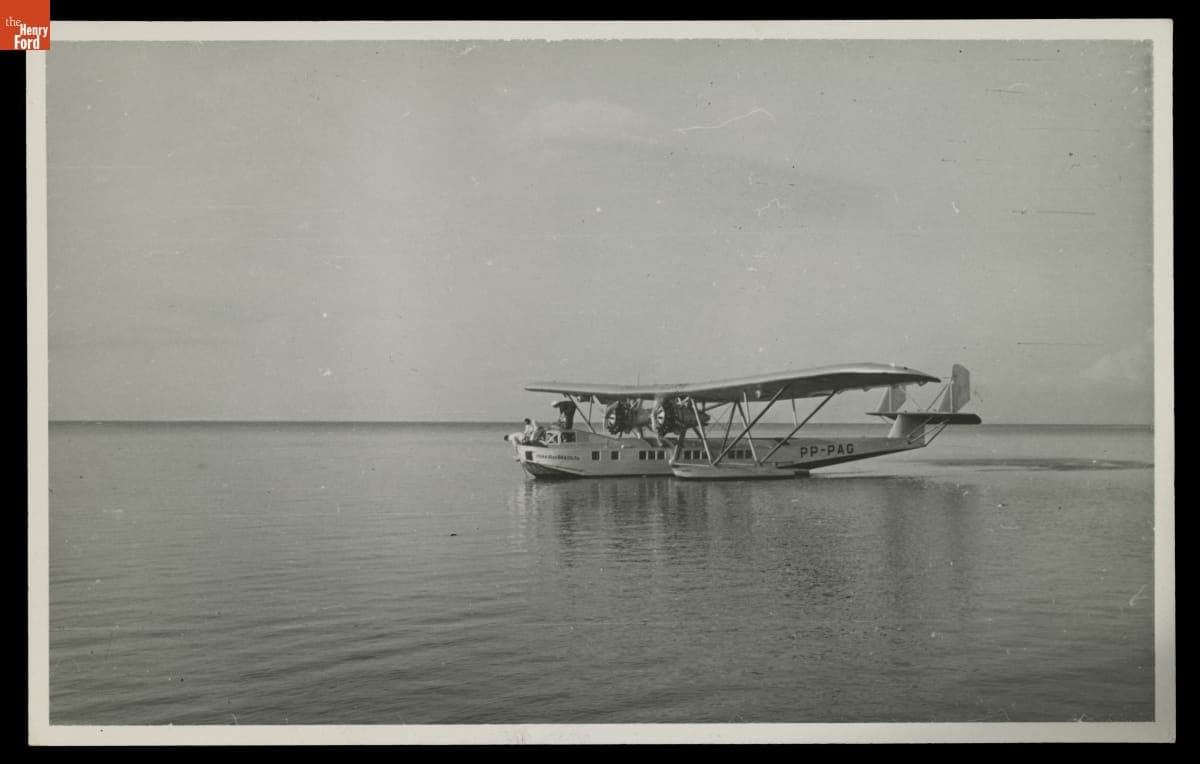 Seaplane at Fordlandia, Brazil