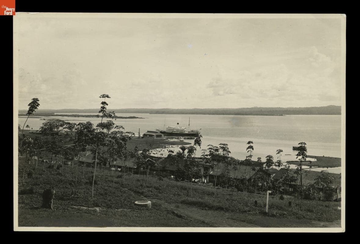 SS Almirante Jaceguay Docked at Fordlandia, Brazil