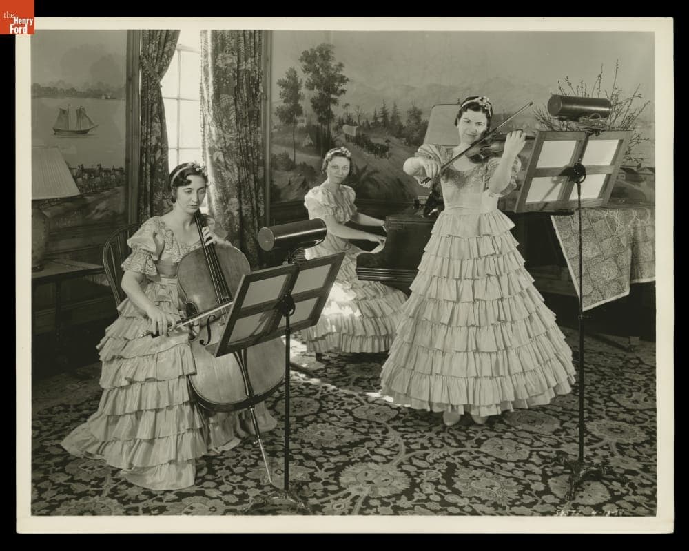 Dearborn Inn Trio Performing in the Lounge of the Dearborn Inn, 1934