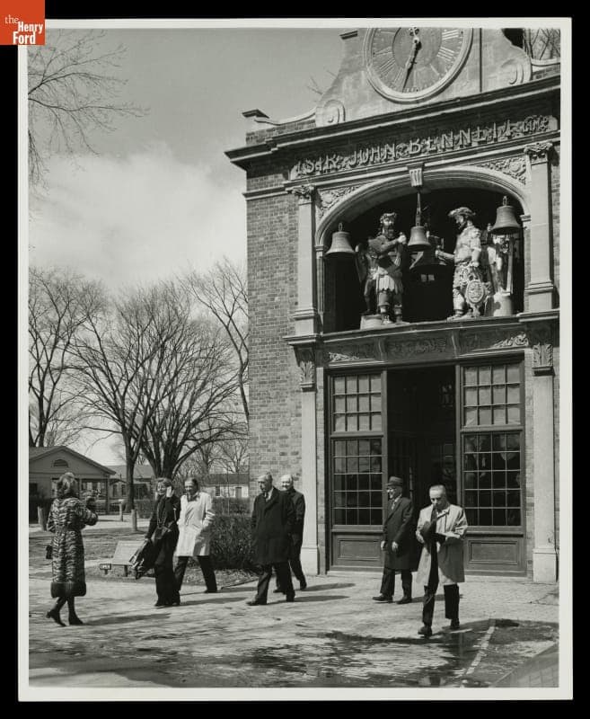 Lord Mountbatten Visiting Greenfield Village, April 8, 1972