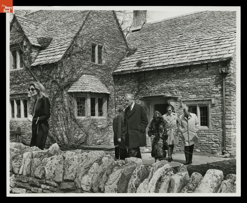 Lord Mountbatten Visiting Greenfield Village, April 8, 1972