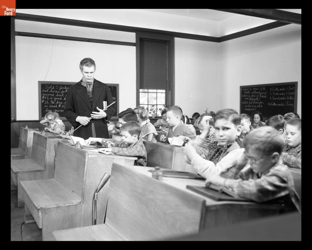 NBC "Howdy Doody" Show Broadcast from Scotch Settlement School in Greenfield Village, October 25, 1955