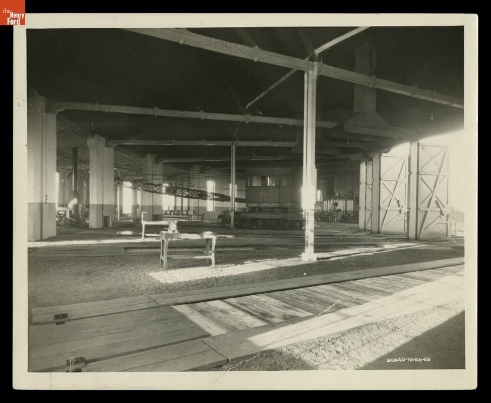 Detroit, Toledo & Ironton Railroad Roundhouse, Ironton, Ohio, 1923