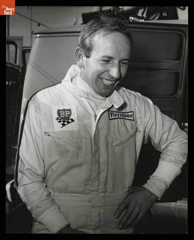 Racing Driver John Surtees, Winner of the Stardust Grand Prix at Las Vegas, November 12, 1967