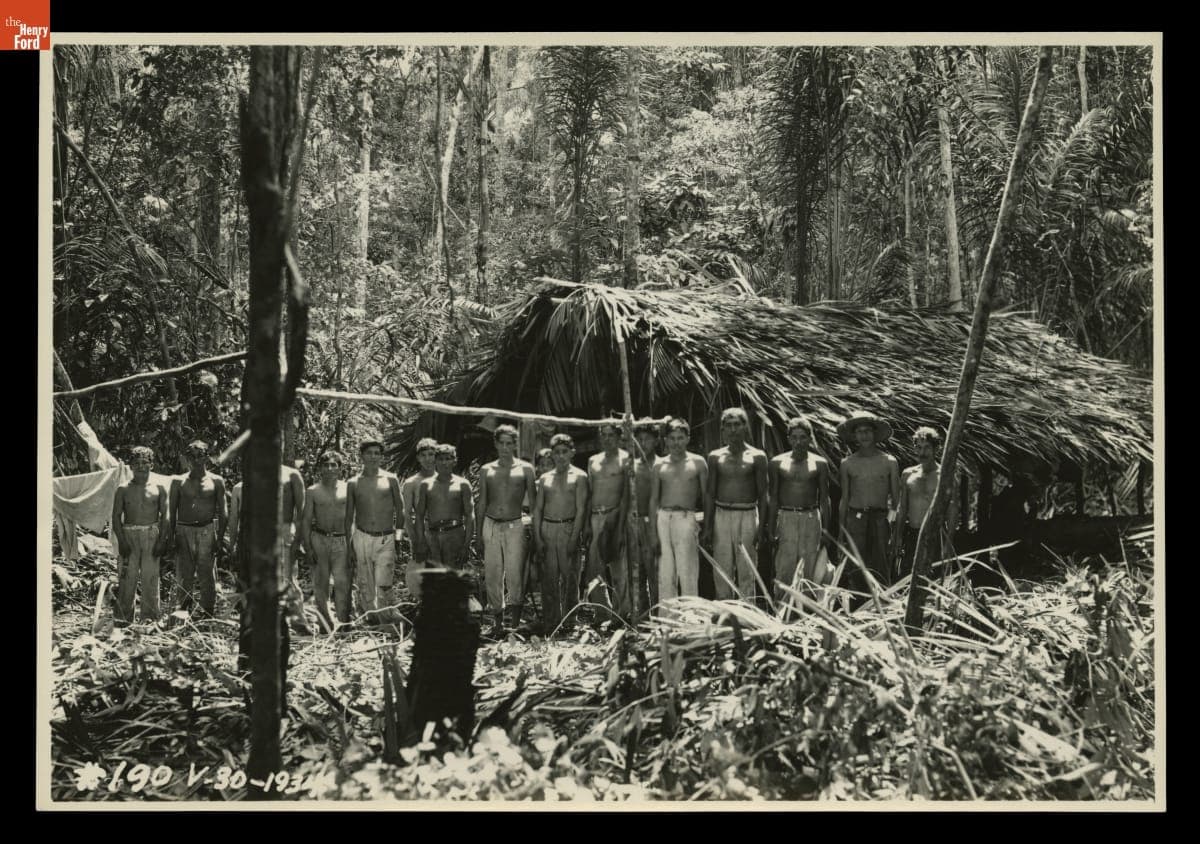 Workers Clearing the Jungle at Fordlandia, June 18, 1934