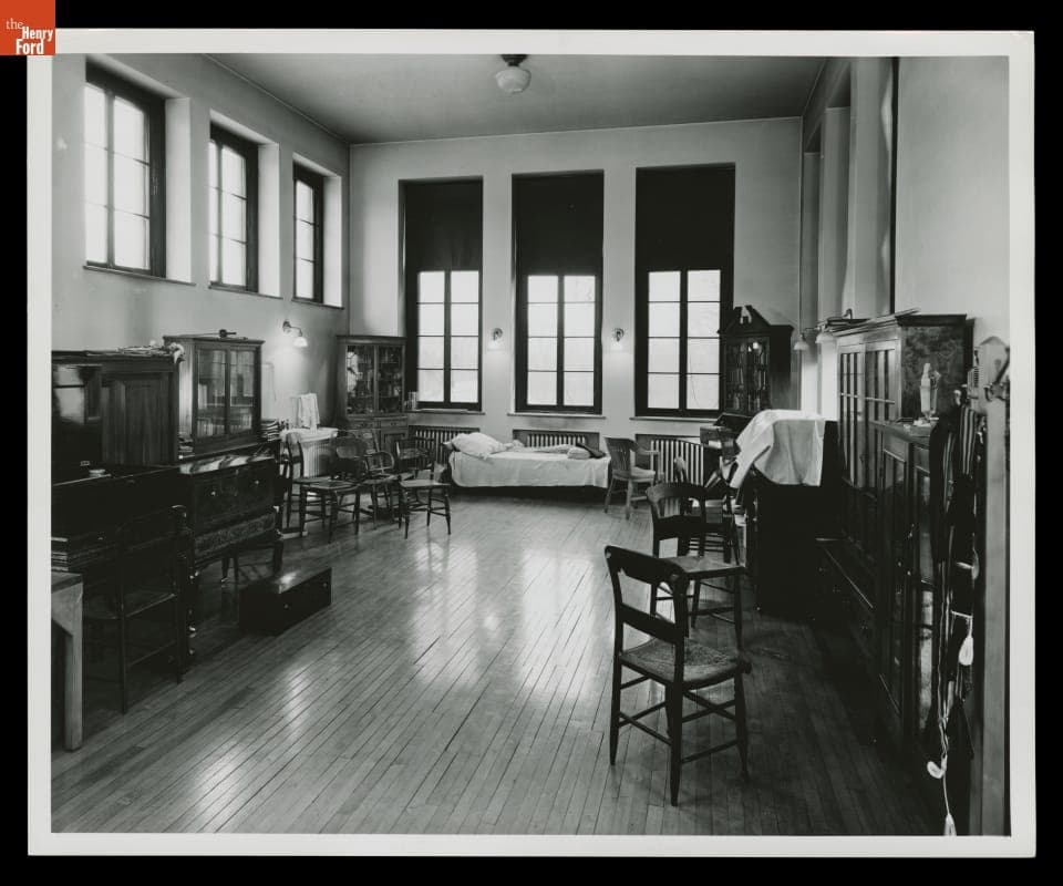 Henry Ford's Former Workshop at the Fair Lane Estate Power House, 1951