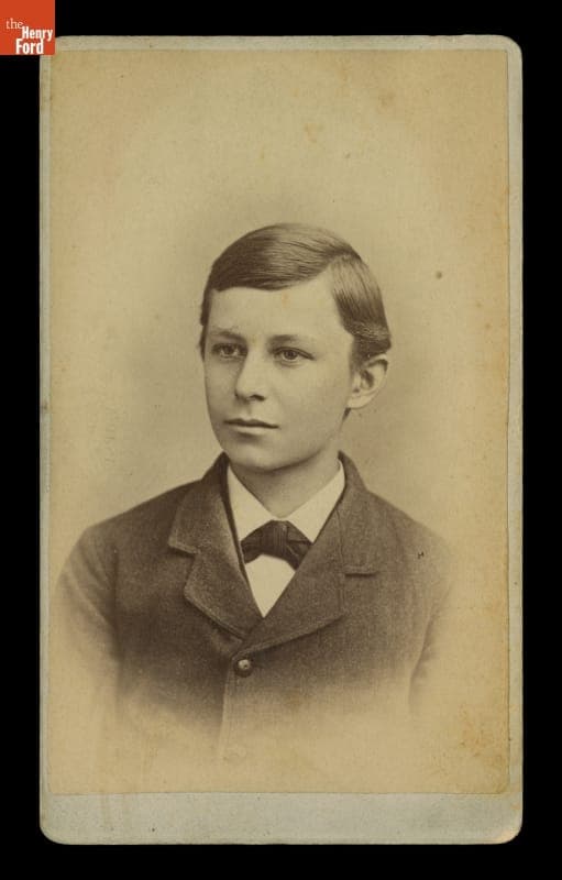 Portrait of Wilbur Wright as a Boy, 1878
