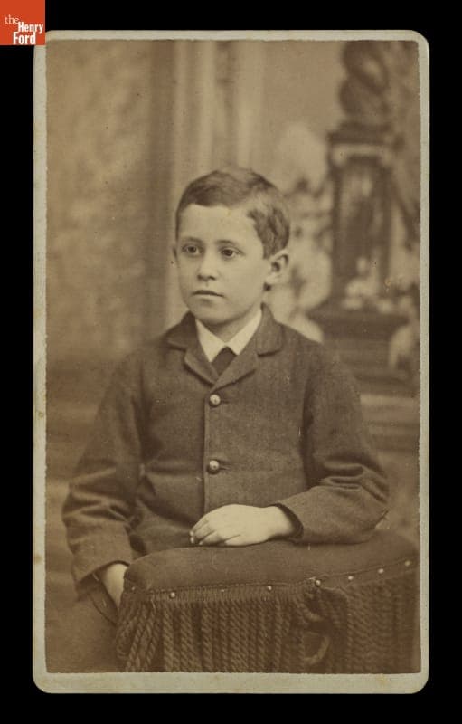 Portrait of Orville Wright as a Boy, 1878