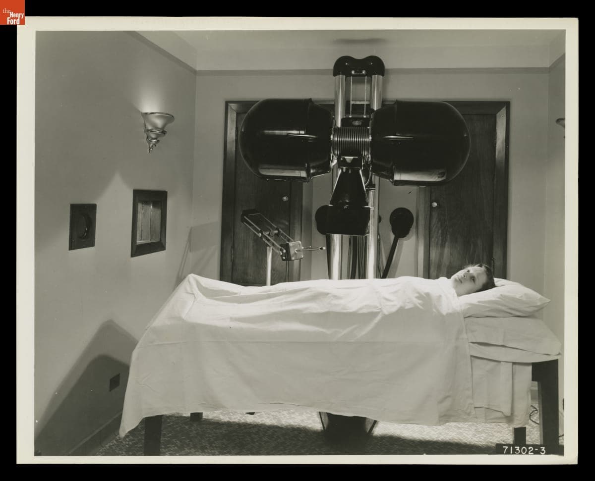 X-Ray Machine at Henry Ford Hospital, Detroit, Michigan, January 1939
