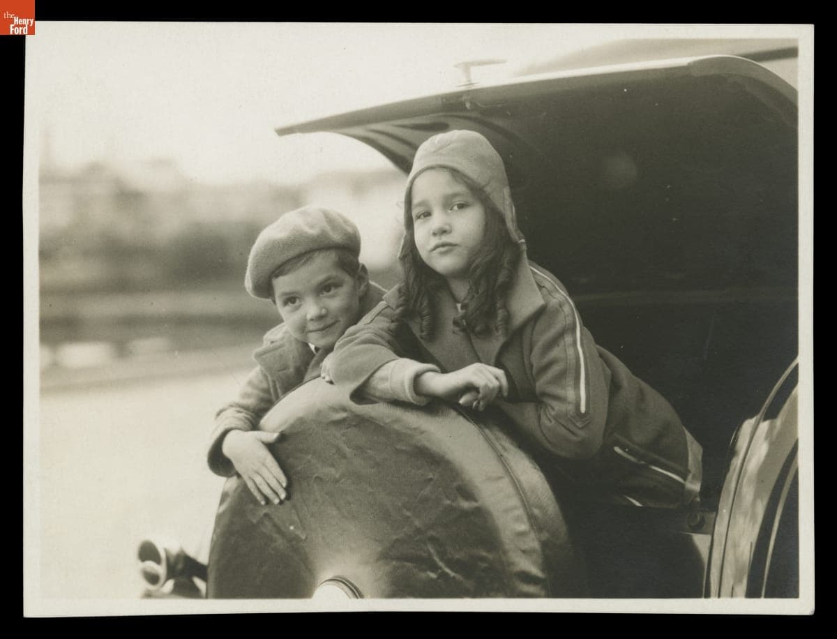 William Clay Ford and Josephine Ford, November 1930