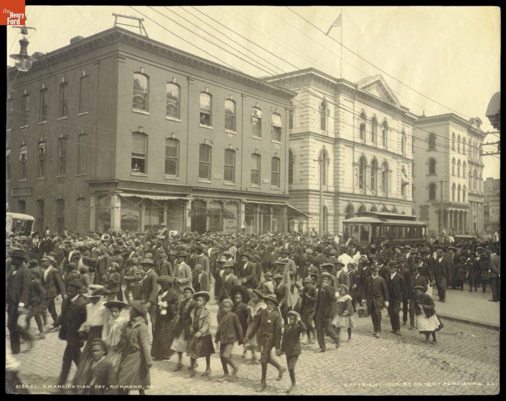 Emancipation Day, Richmond, Virginia, April 3, 1905
