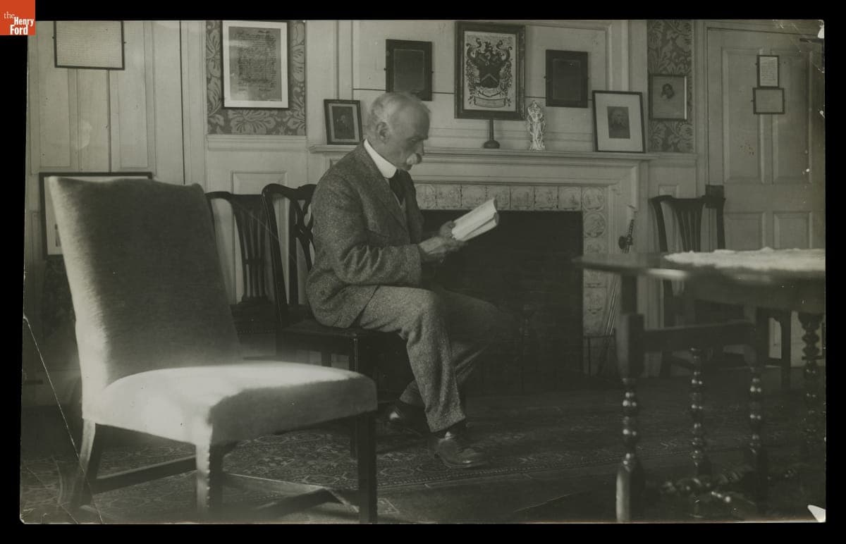 Edward Lemon, Owner of the Wayside Inn, Sudbury, Massachusetts, circa 1920